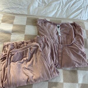 POPFLEX Mauve Pajama Set
